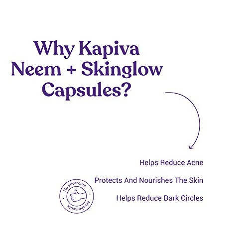 Kapiva Ayurveda Neem + Skinglow Capsules
