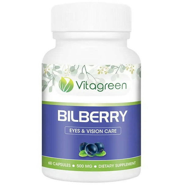 Vitagreen Bilberry Capsules - Distacart