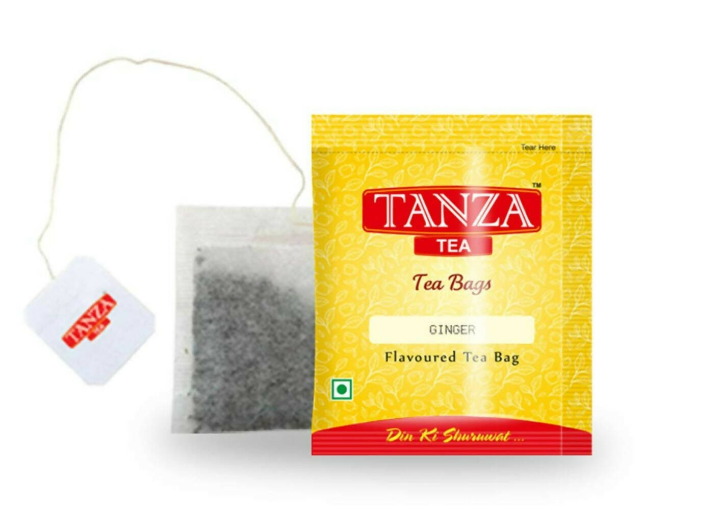 Tanza Tea Ginger Tea Bags - Distacart