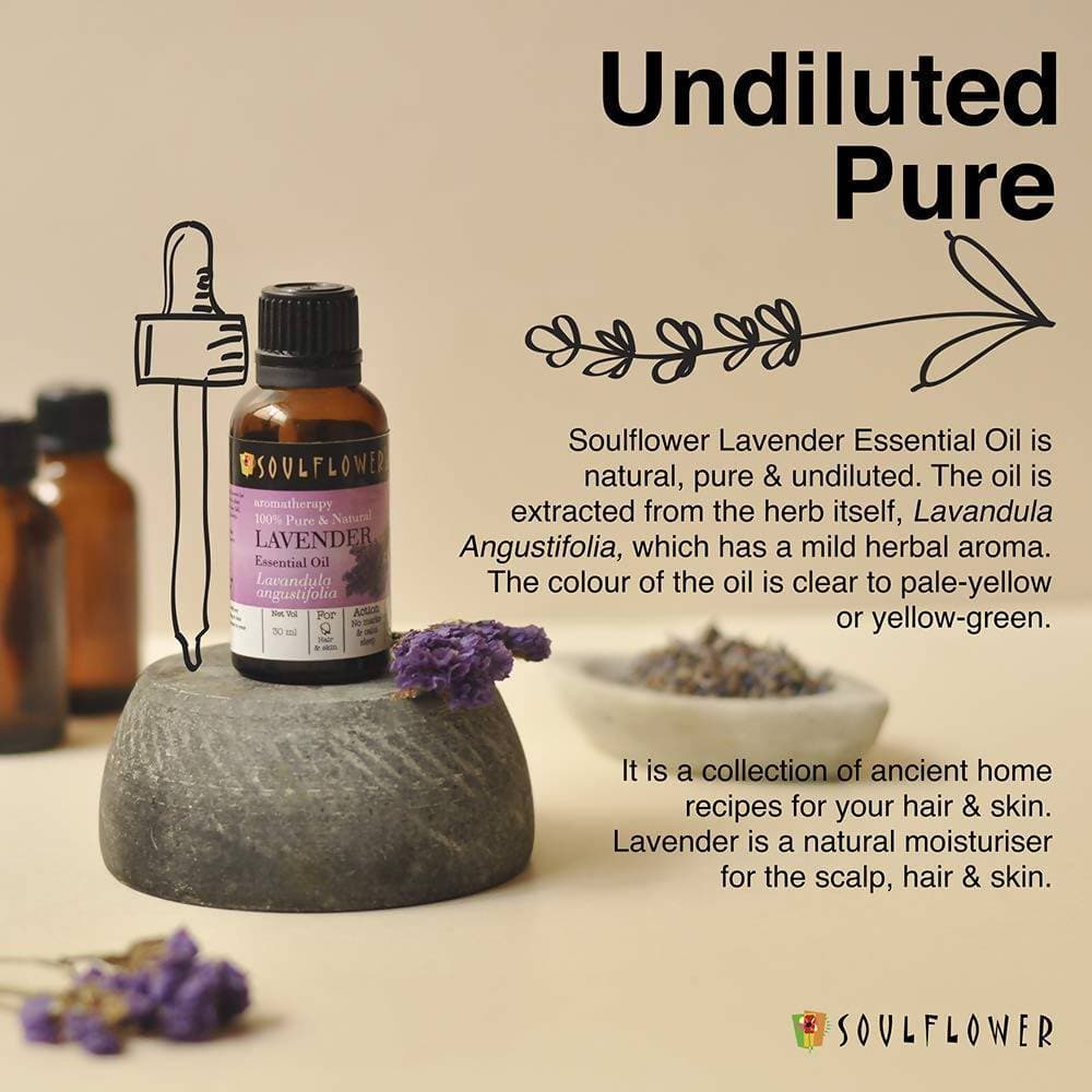Soulflower Lavender Essential Oil - Distacart