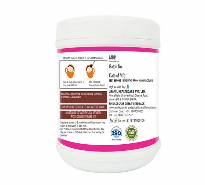 Zindagi Kids Protein Powder - Distacart