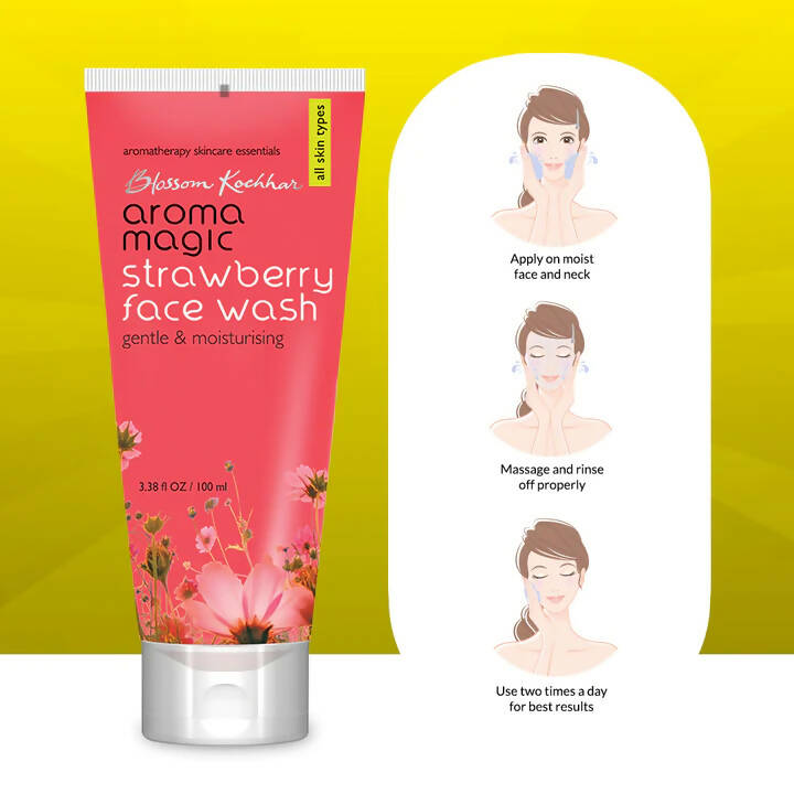 Blossom Kochhar Aroma Magic Strawberry Face Wash - Distacart