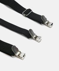 Thumbnail for Manet Boys Solid Suspenders - Black - Distacart