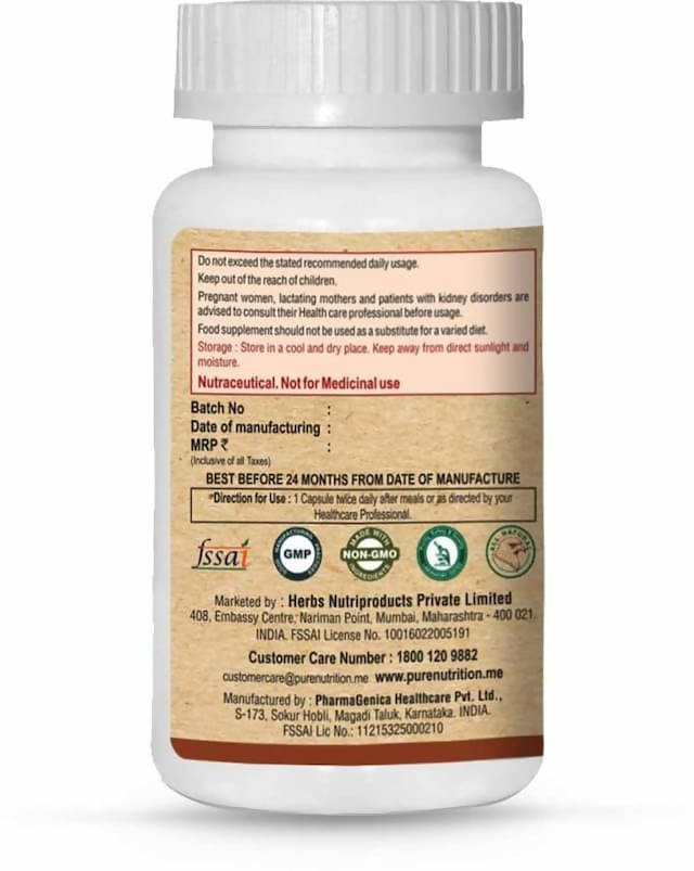 Pure Nutrition Bio COQ-10 Capsules