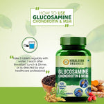 Thumbnail for Organics Glucosamine Chondroitin & MSM Boswellia Serrata: 120 Vegetarian Tablets