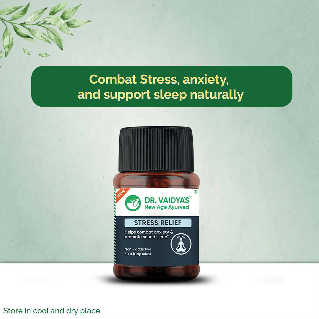 Dr. Vaidya's Stress Relief Capsules - Distacart