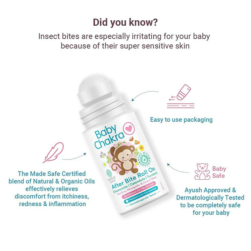 BabyChakra Tummy Relief Roll On & After Bite Roll on Combo - Distacart