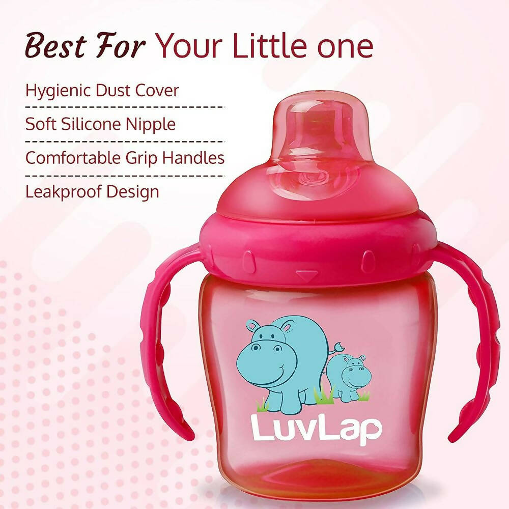 LuvLap Hippo Spout Sipper Cup - Distacart