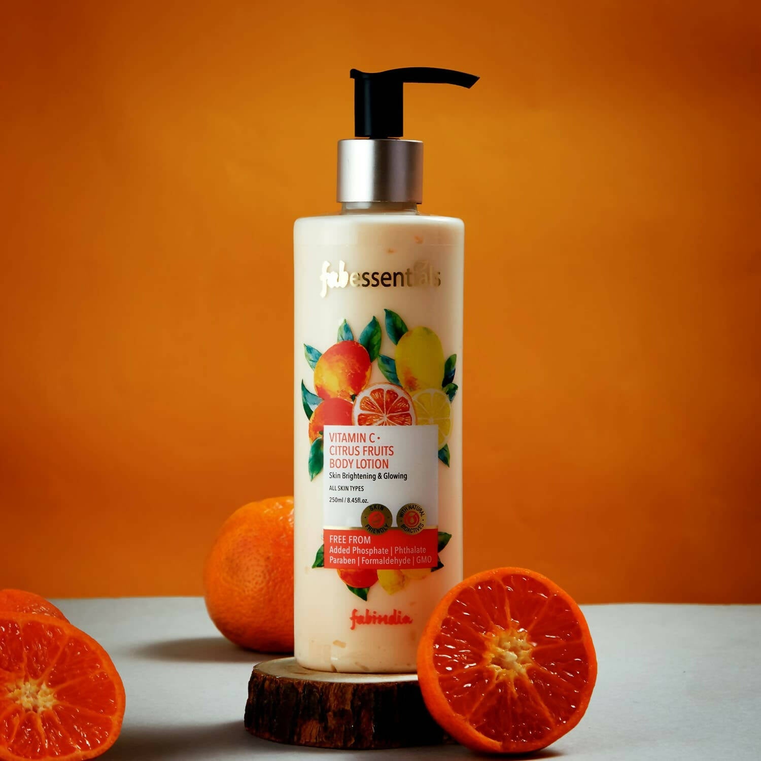 Fabessentials Vitamin C Citrus Fruits Body Lotion - Distacart