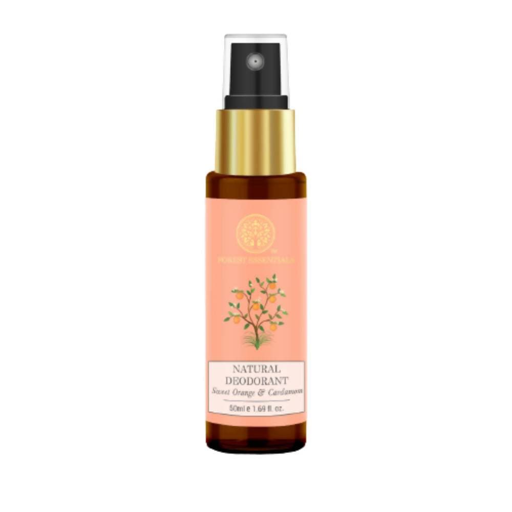 Forest Essentials Sweet Orange & Cardamom Natural Deodorant - Distacart