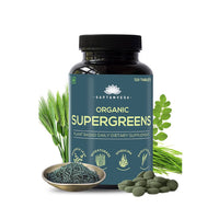 Thumbnail for Saptamveda Organic Supergreens Tablets