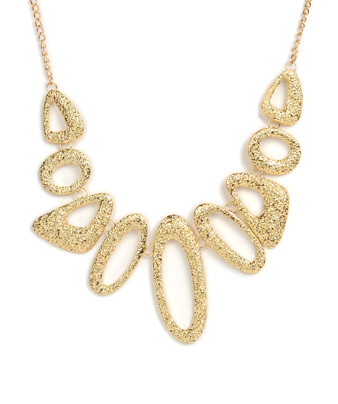 Gold-Toned Alloy Designer Necklace - The Pari - Distacart