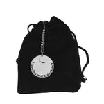 Thumbnail for Silver-Plated Alloy Stainless Steel Love Quote Pendant Necklace - The Pari - Distacart