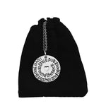 Thumbnail for Silver-Plated Alloy Stainless Steel Love Quote Pendant Necklace - The Pari - Distacart