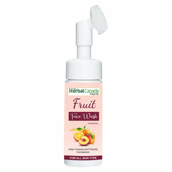Herbal Canada Fruit Foaming Face Wash - Distacart