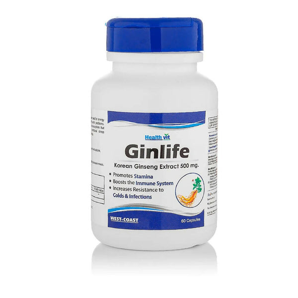 Healthvit Ginlife Capsules - Distacart