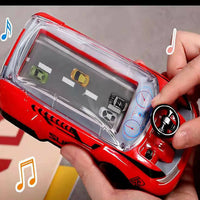 Thumbnail for Sardar Ji Ki Dukan Hand-Held Portable Car Adventure Game Machine Speed, Children'S Toy Manual Puzzle Simulation Racing Machine Steering Wheel - Distacart
