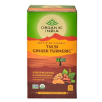 Thumbnail for Organic India Tulsi Ginger Turmeric 25 Tea Bags - Distacart
