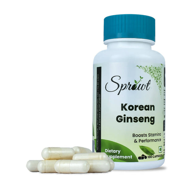 Sprowt Korean Red Ginseng Capsules - Distacart