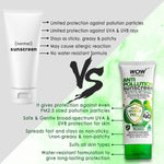 Thumbnail for Wow Skin Science Anti Pollution Sunscreen Lotion