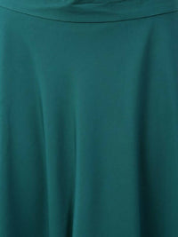 Thumbnail for FIORRA Women's Teal Green Crepe Straight Kurta Skirt With Dupatta - Distacart