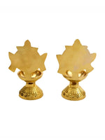 Thumbnail for Spillbox 2 Pieces Brass Shangu Chakra Vilakku - Distacart