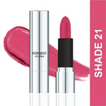 Thumbnail for Flicka Tomato Nudepink Matte Finish Lipstick Shade 21 - Distacart