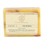 Thumbnail for Khadi Natural Rose & Honey With Rose Petals Soap