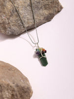 Thumbnail for Women's Silver-Plated Necklace - Ruby Raang - Distacart