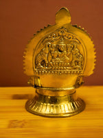Thumbnail for Spillbox Gold-Toned Brass Kamachi Diya Pooja Essential - Distacart