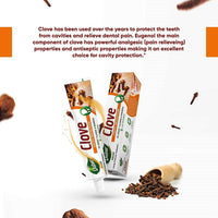 Thumbnail for Dabur Herb'l Clove - Cavity Protection Toothpaste uses