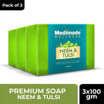 Thumbnail for Medimade Wellness Neem & Tulsi Premium Soap
