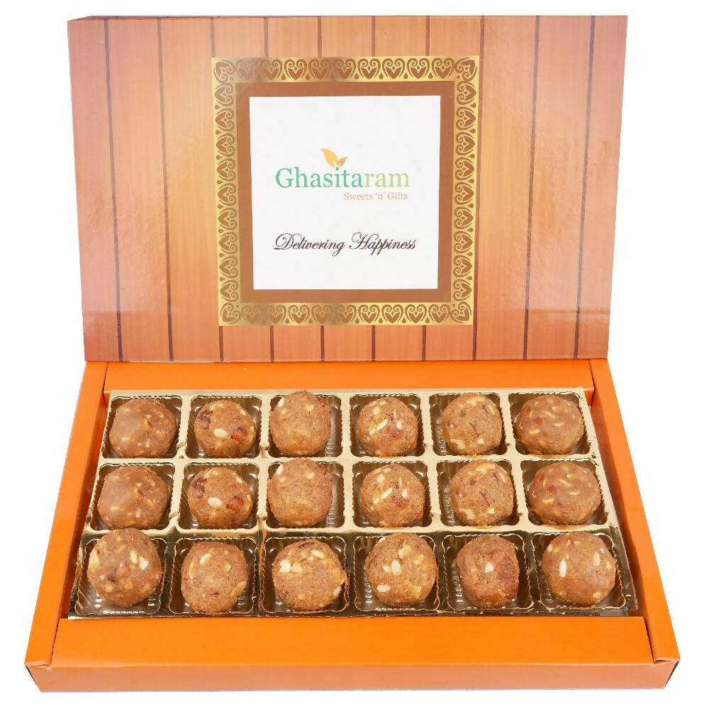 Ghasitaram Dryfruit Mawa Laddoos - Distacart