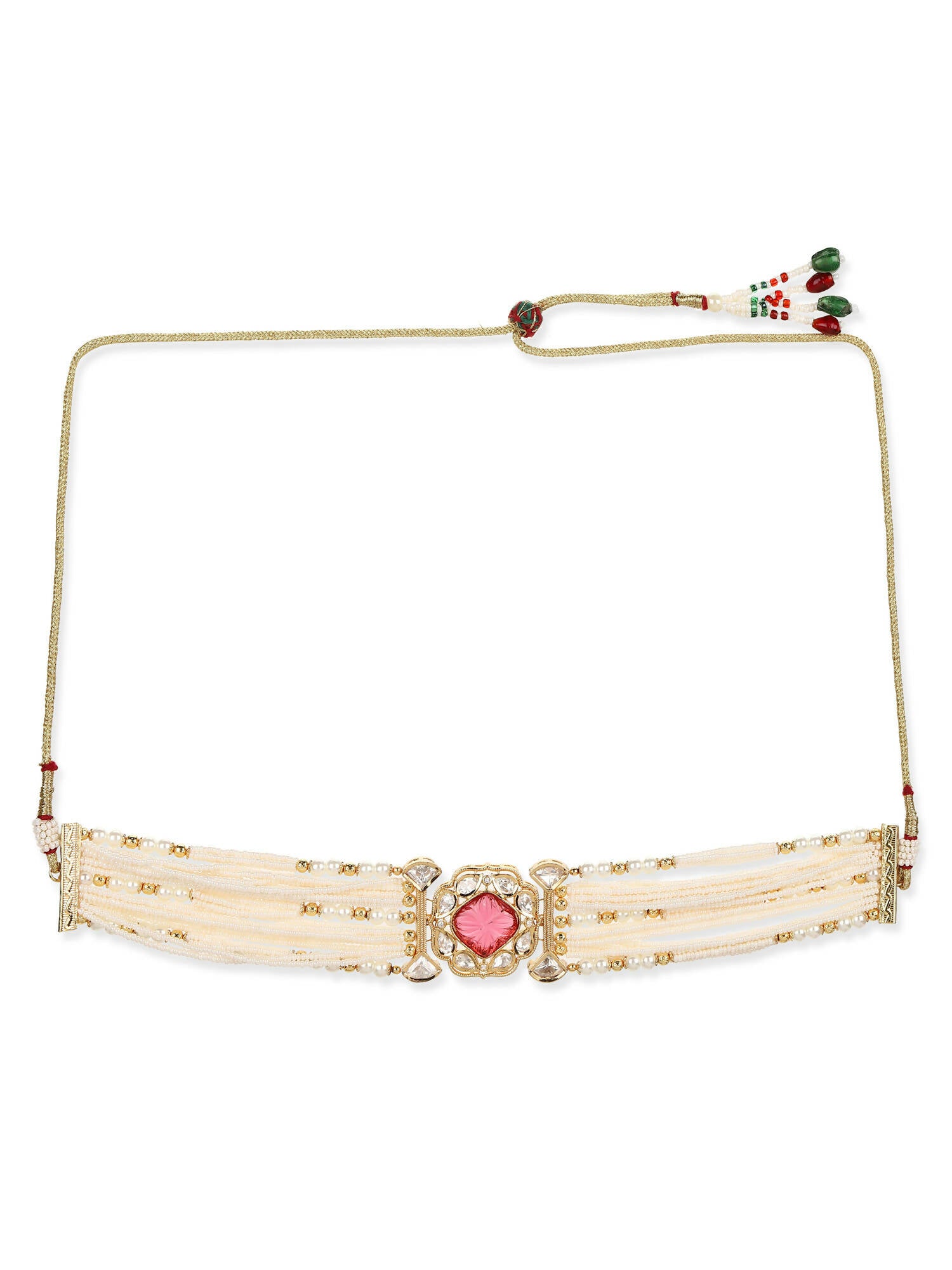 Women's Gold-Plated Necklace - Ruby Raang - Distacart