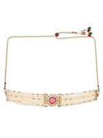 Thumbnail for Women's Gold-Plated Necklace - Ruby Raang - Distacart