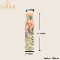 Thumbnail for Tamas Q7 Meena Copper Water Bottle - Distacart