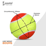 Thumbnail for Cockatoo Rubber Cricket Tennis Ball (Pack of 2) - Distacart