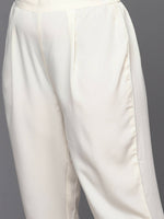 Thumbnail for Ahalyaa Women's Traditional wear Kurta Set - Off White - Distacart