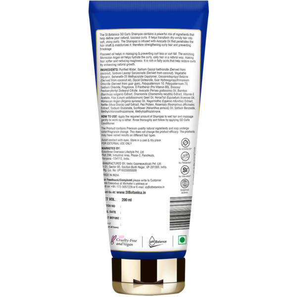 St.Botanica Go Curls Hair Shampoo