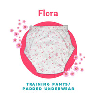 Thumbnail for Kindermum Cotton Padded Pull Up Training Pants/Padded Underwear For Kids Flower Shower-Set of 2 pcs - Distacart