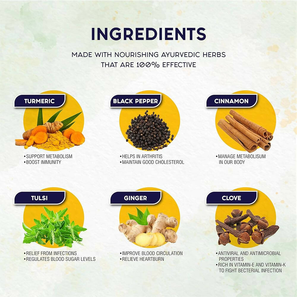 Care Turmeric Spiced Herbal Tea Bags - Distacart