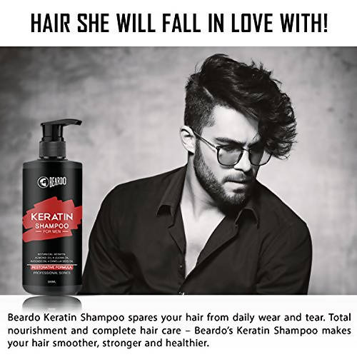 Beardo Keratin Shampoo for Men - Distacart
