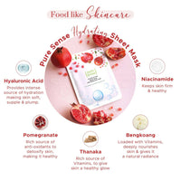 Thumbnail for PureSense Hydrating Sheet Mask with Hyaluronic Acid - Distacart