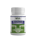 Thumbnail for Uma Ayurveda Medopachak Tablets - Distacart