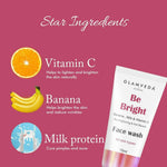 Thumbnail for Glamveda Be Bright Skin Brighteing & Anti Blemish Face Wash - Distacart