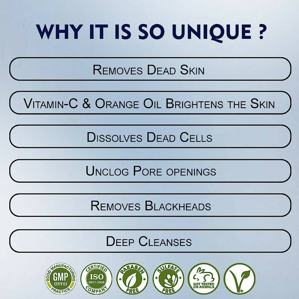 NutriGlow Advanced Organic De Tan Creme Scrub - Distacart