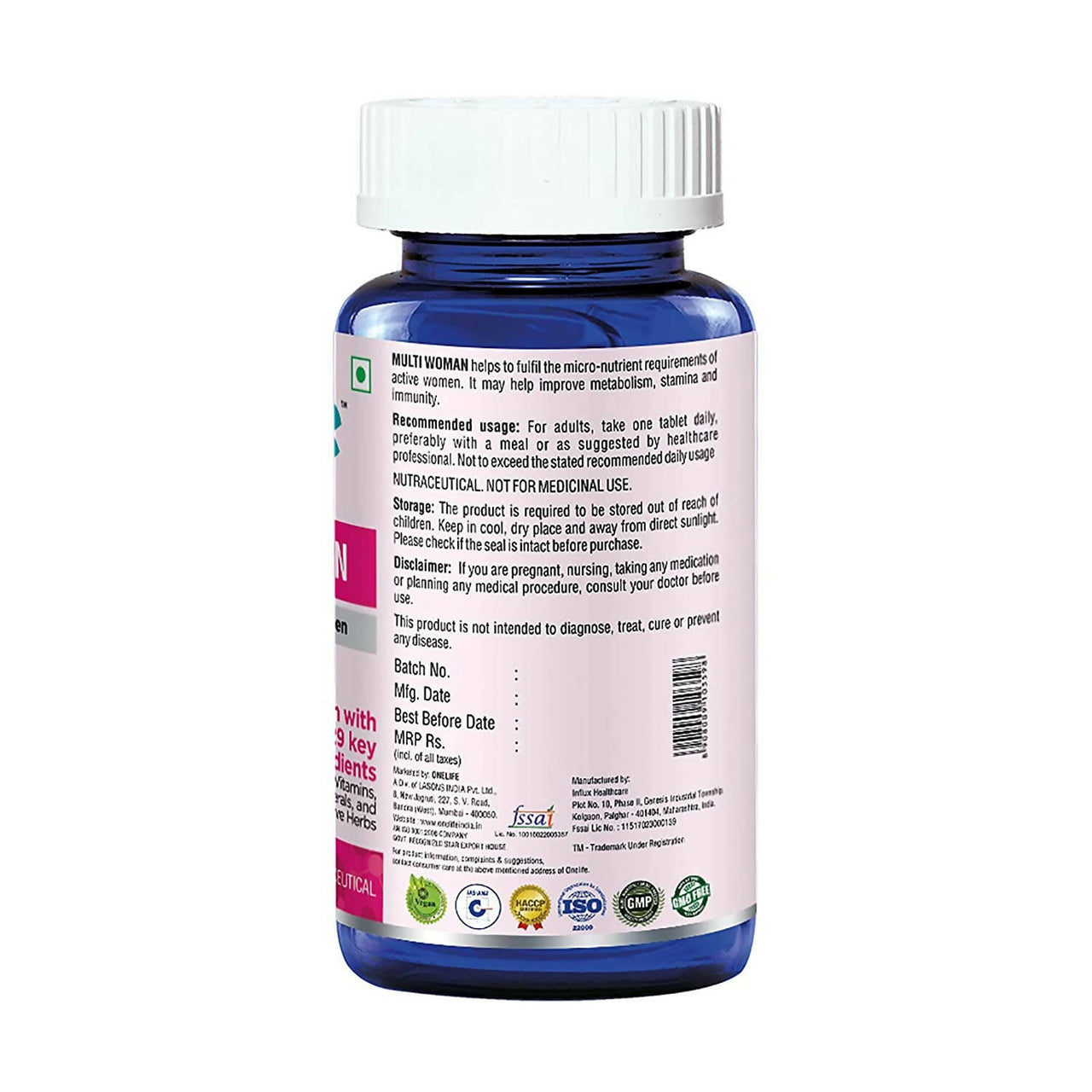 Onelife Multi Woman Multivitamin For 40+ Women Tablets - Distacart