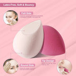 Thumbnail for Favon Pack of 4 Professional Makeup Sponges with Storage Box - Distacart