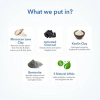 Thumbnail for The Moms Co Natural Clay Deep Purifying Face Kit - Distacart
