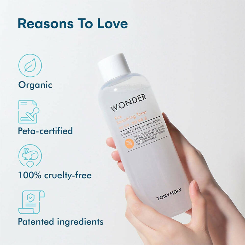 Tonymoly Clarifying Wonder Rice Smoothing Toner - Distacart